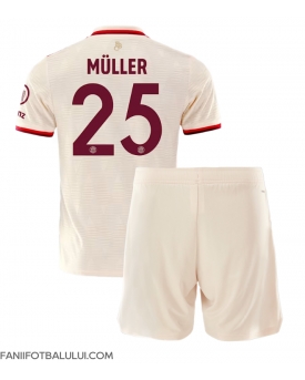 Bayern Munich Thomas Muller #25 Echipament de Fotbal Replică 2024-25 Copii Treilea (+ Șorturi)